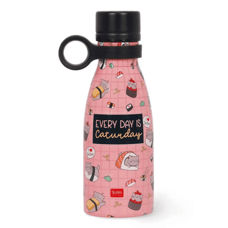 Garrafa térmica Gato Sushi 300ML Legami - Papelaria Encantada