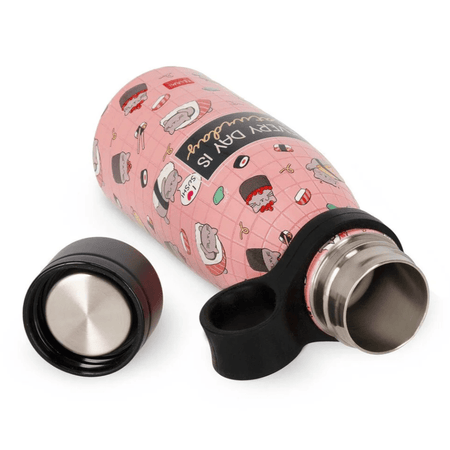 Garrafa térmica Gato Sushi 300ML Legami - Papelaria Encantada