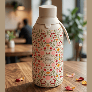 Garrafa térmica Glow Sand 500ML - Papelaria Encantada