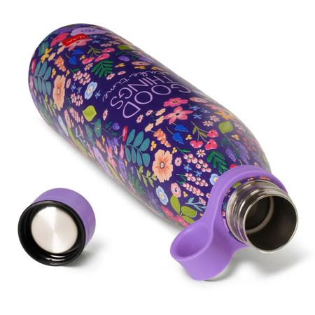 Garrafa térmica Legami Flowers 800ML - Papelaria Encantada