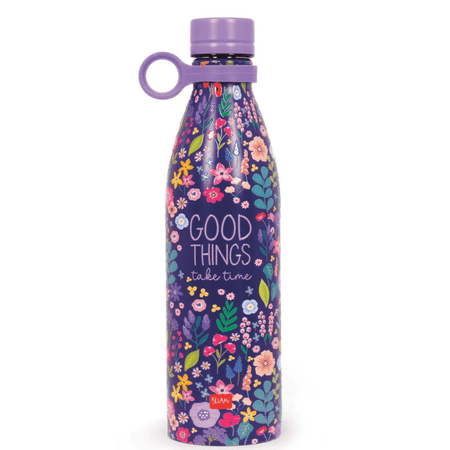 Garrafa térmica Legami Flowers 800ML - Papelaria Encantada
