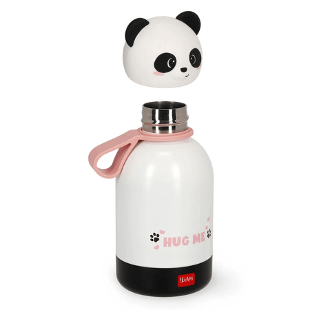 Garrafa térmica legami Panda - Papelaria Encantada
