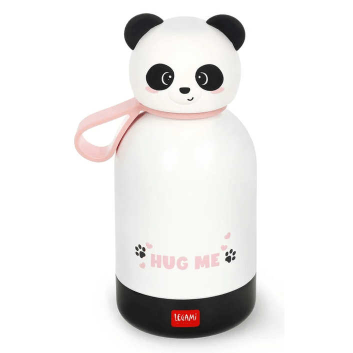 Garrafa térmica legami Panda - Papelaria Encantada