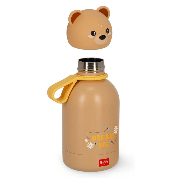 Garrafa térmica legami Teddy - Papelaria Encantada