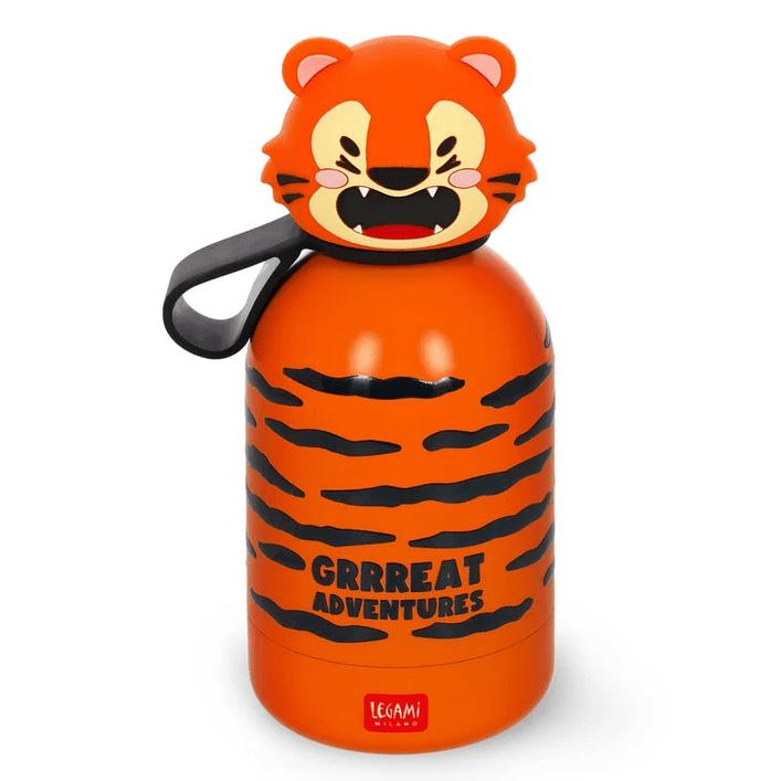 Garrafa térmica legami Tigre - Papelaria Encantada