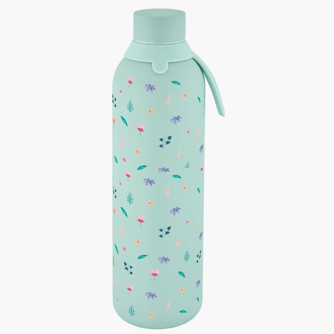Garrafa térmica Little Bloom - Mint - 750ML - Papelaria Encantada