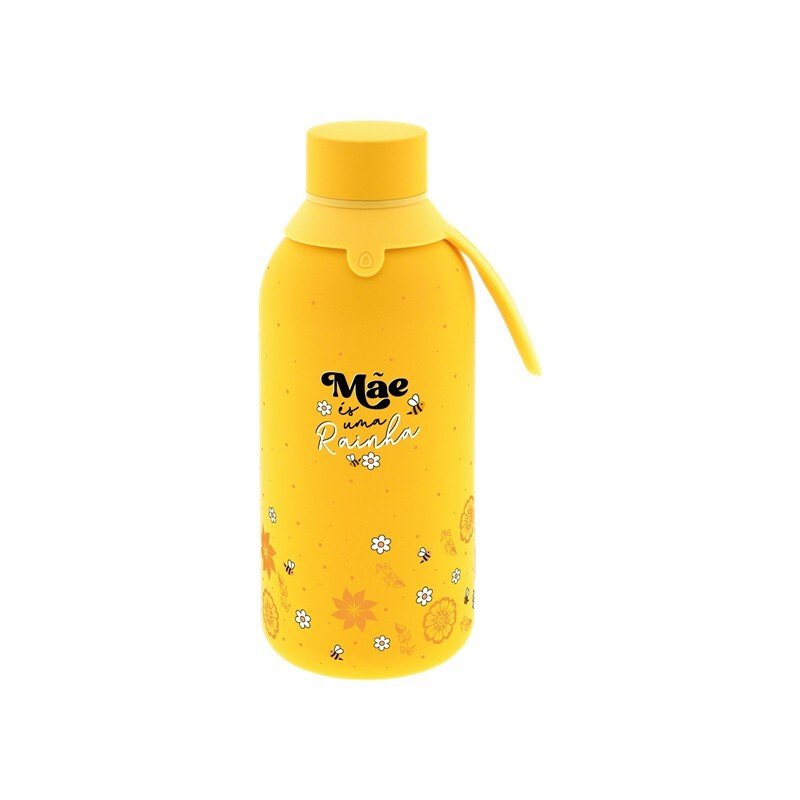 Garrafa térmica - Mãe és uma Rainha 500ML - Papelaria Encantada