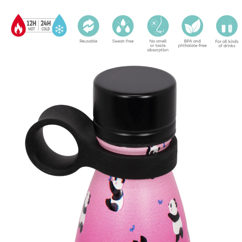 Garrafa térmica Panda Legami 500ML - Papelaria Encantada