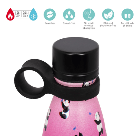 Garrafa térmica Panda Legami 500ML - Papelaria Encantada