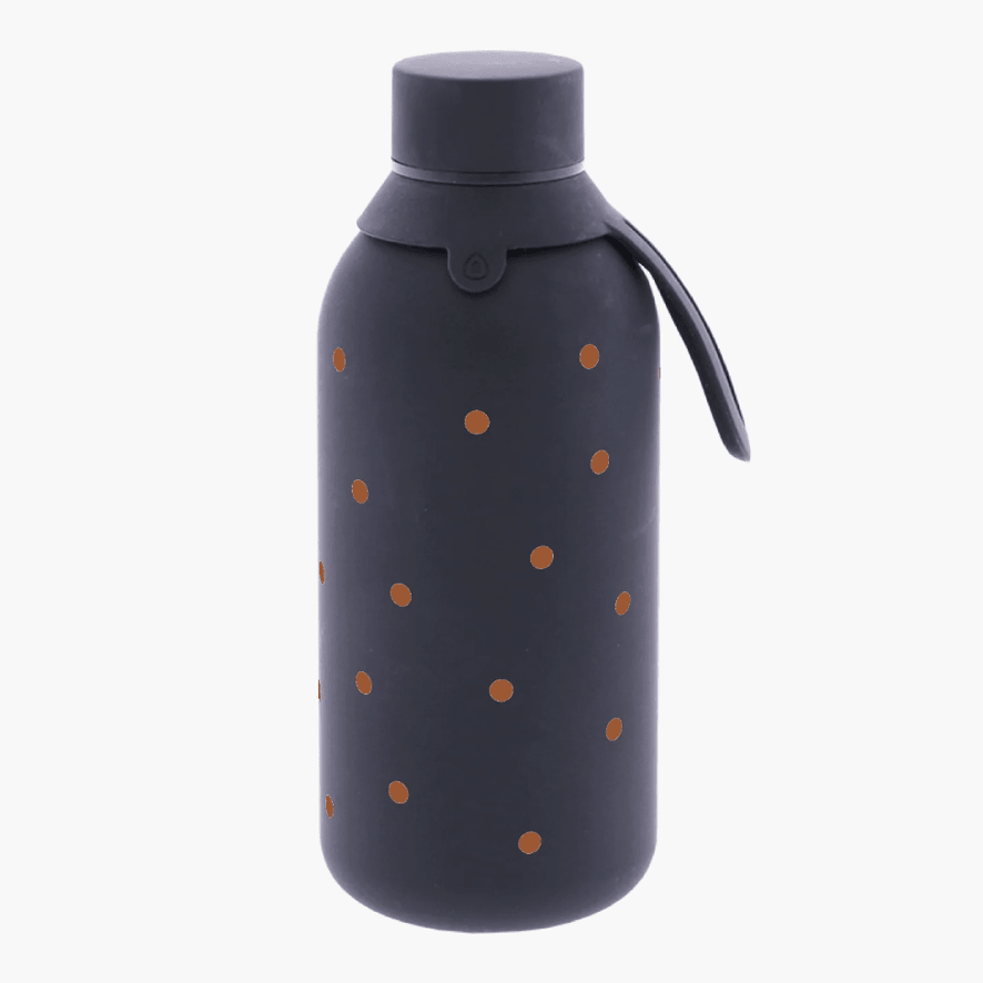 Garrafa Térmica Petite dots 500ML Preto - Papelaria Encantada