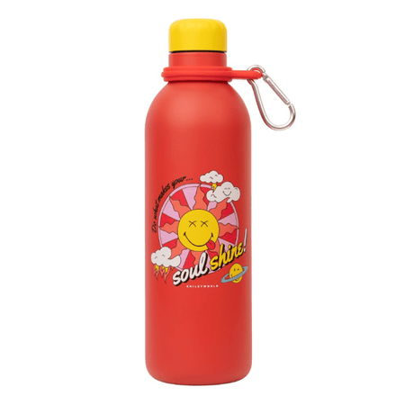 Garrafa térmica SMILEY QUIRKY COMICS 500ml - Papelaria Encantada