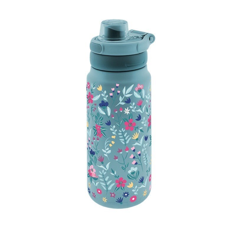 Garrafa térmica sport cerâmica - Papelaria Encantada