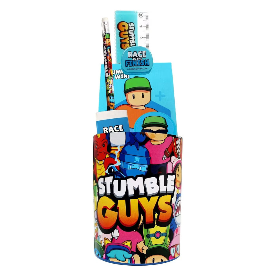 Stumble Guys - Copo metálico c/ conjunto escrita
