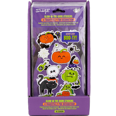 Glow - in - the - dark stickers - Halloween Mr Wonderful - Papelaria Encantada