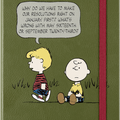 Moleskine agenda Semanal Não Datada Snoopy – 12 Meses, Capa Dura