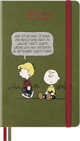 Moleskine agenda Semanal Não Datada Snoopy – 12 Meses, Capa Dura