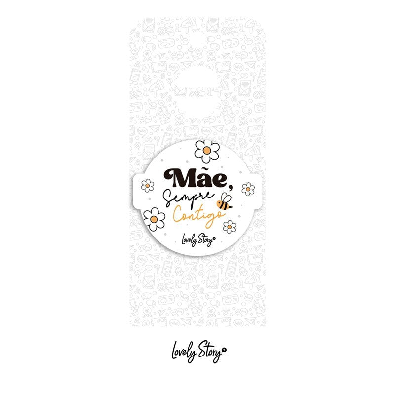Íman - Mãe sempre contigo - Papelaria Encantada