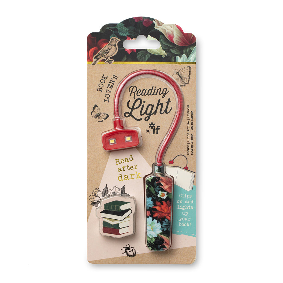 Luz de Leitura IF Book Lover’s Reading Light Dark Floral