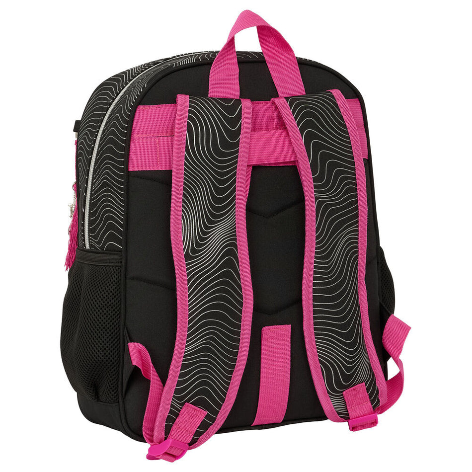 Mochila Energy Kpop Demon Hunters adaptavel a trolley 38cm