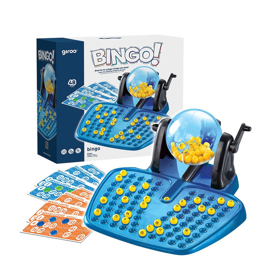Jogo BINGO 48 Cartões e 90 Bolas - Papelaria Encantada