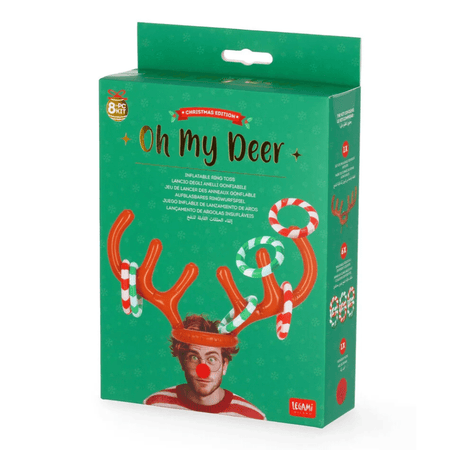Jogo de argolas insufláveis - Oh My Deer Legami - Papelaria Encantada