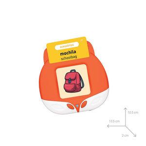 Jogo Educativo Aprende Inglês com 224 cartões - Papelaria Encantada