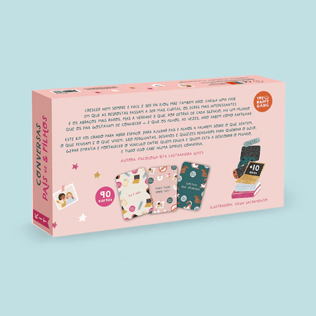 Kit Conversas Pais & Filhos - The Happy Gang - Papelaria Encantada