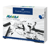 Kit de iniciação em pintura Manga - Faber - castell - Papelaria Encantada