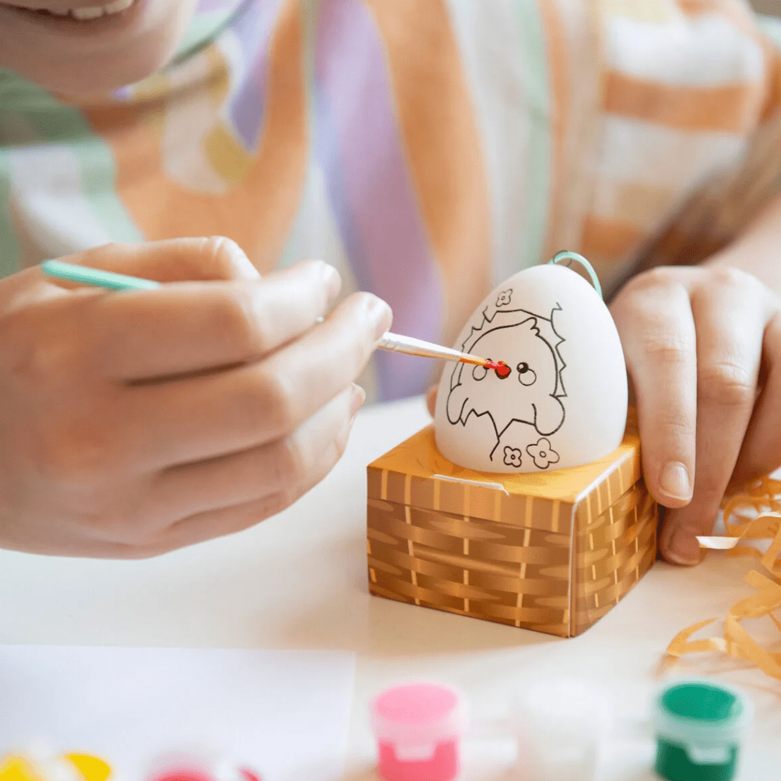 Kit decoração de Ovos de Páscoa - Hoppy Easter 2026 - Papelaria Encantada