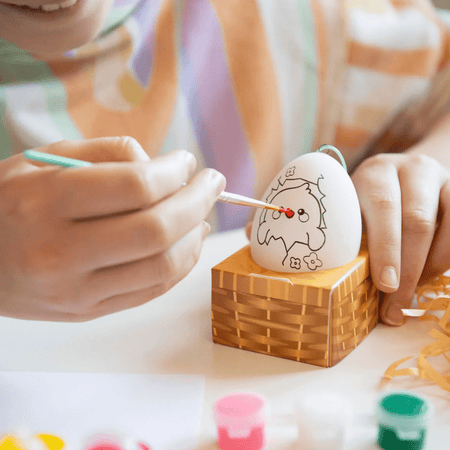 Kit decoração de Ovos de Páscoa - Hoppy Easter 2026 - Papelaria Encantada