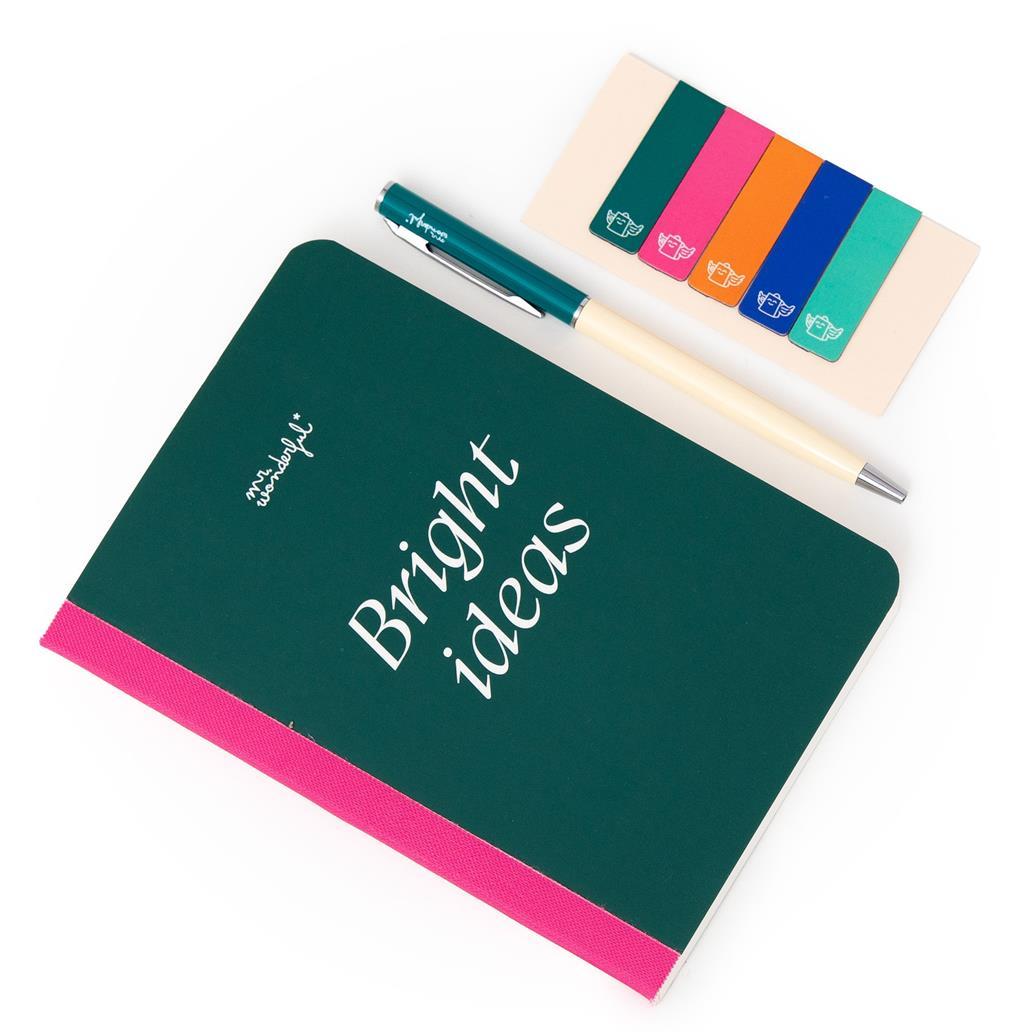 Kit para decorar a tua agenda - Bright ideas - Mr Wonderful - Papelaria Encantada
