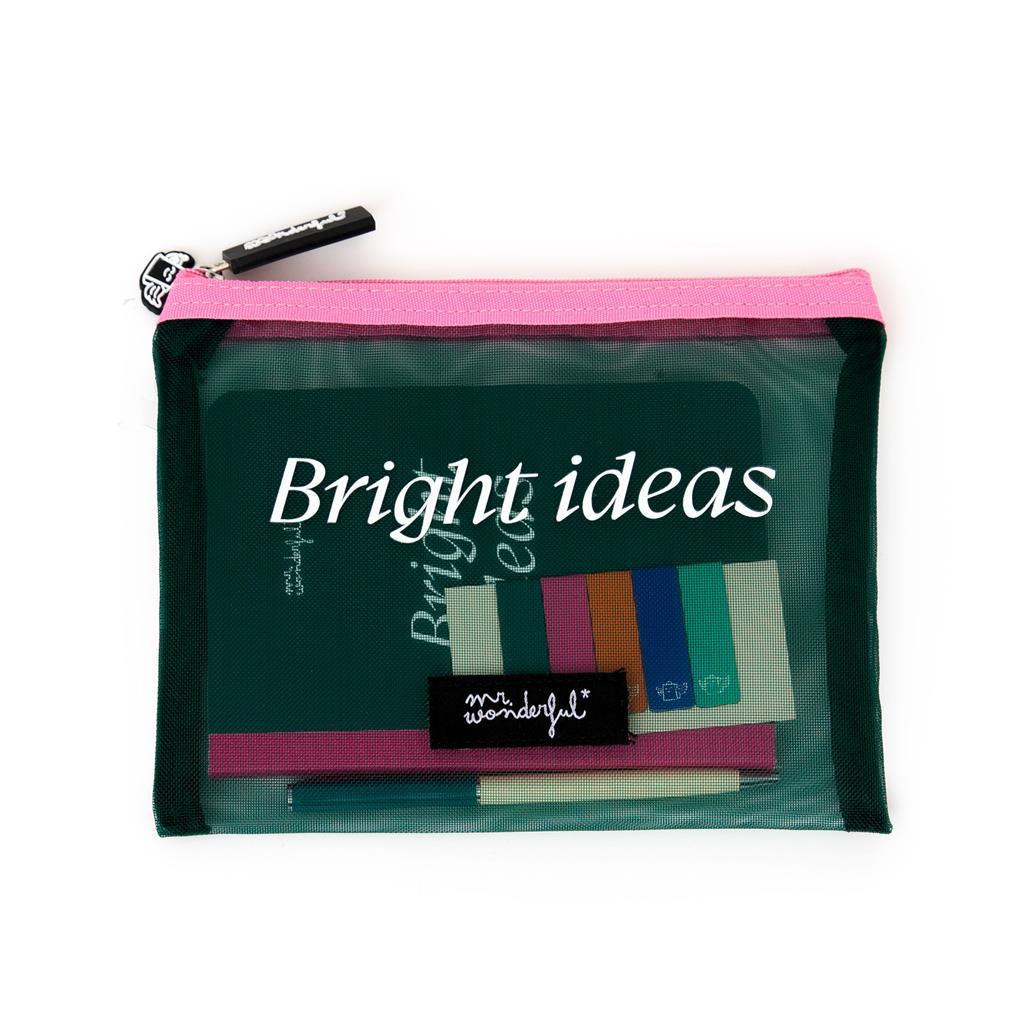 Kit para decorar a tua agenda - Bright ideas - Mr Wonderful - Papelaria Encantada
