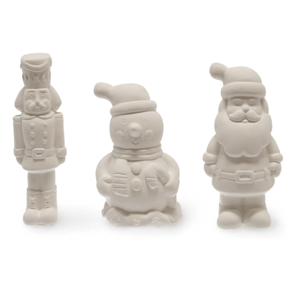 Kit para decorar figuras de Natal - Pinte o seu Natal - Papelaria Encantada