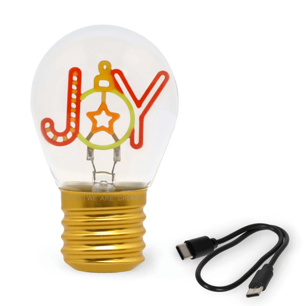 Lampada decorativo em forma de candeeiro - Joy - Bulb Fiction - Papelaria Encantada
