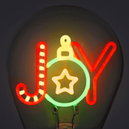 Lampada decorativo em forma de candeeiro - Joy - Bulb Fiction - Papelaria Encantada