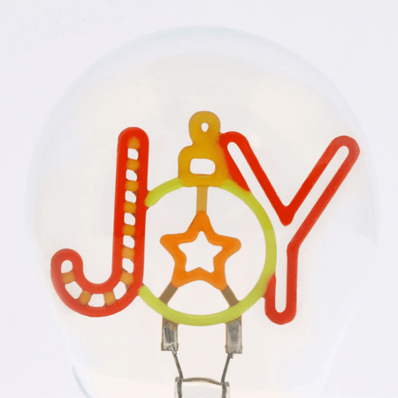 Lampada decorativo em forma de candeeiro - Joy - Bulb Fiction - Papelaria Encantada
