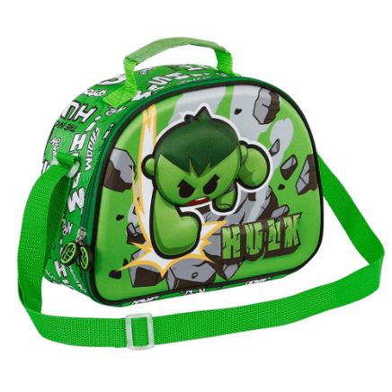 Lancheira 3D Hulk térmica - Papelaria Encantada
