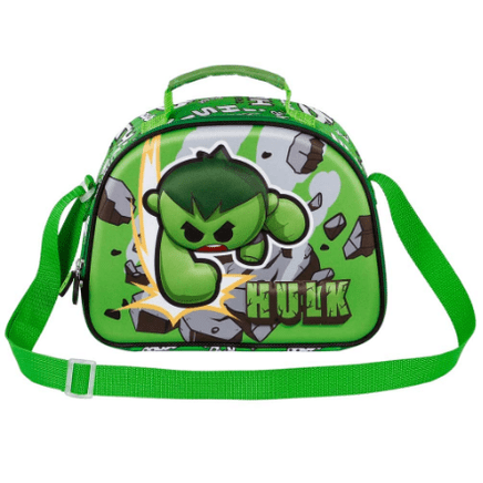 Lancheira 3D Hulk térmica - Papelaria Encantada