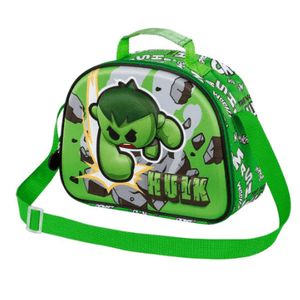 Lancheira 3D Hulk térmica - Papelaria Encantada