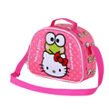 Lancheira 3D rosa Hello Kitty Funny - Papelaria Encantada