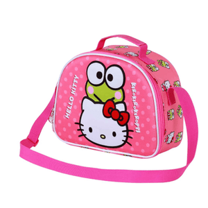 Lancheira 3D rosa Hello Kitty Funny - Papelaria Encantada