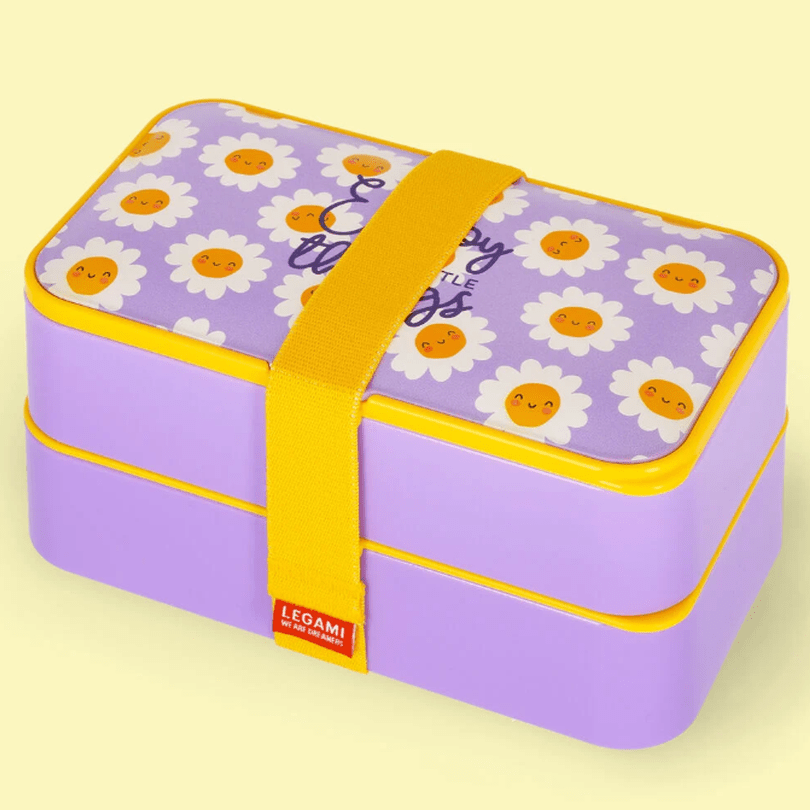Lancheira Legami Daisy 1.2L - Papelaria Encantada
