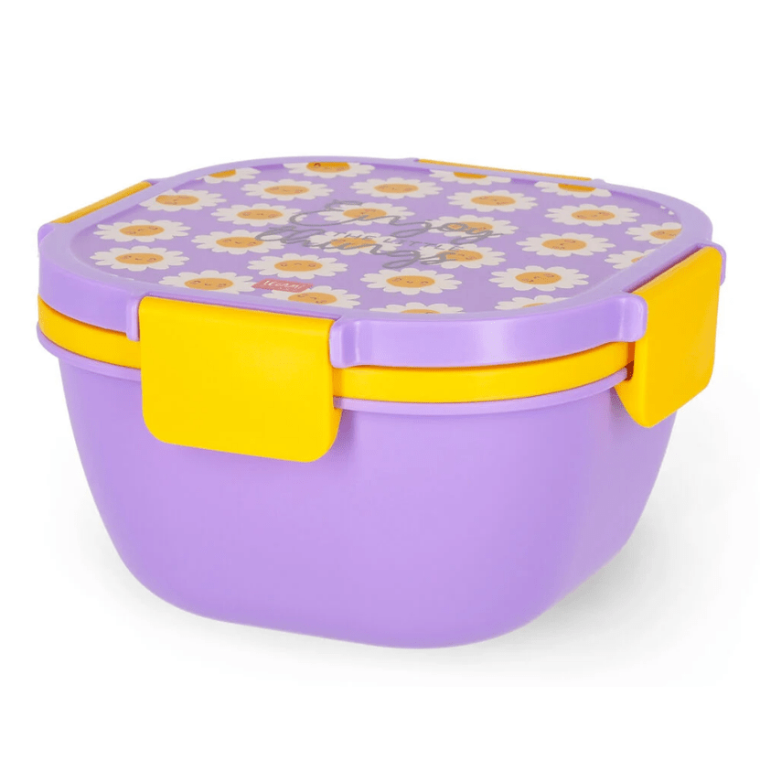 Lancheira Legami Daisy 1.7L - Papelaria Encantada
