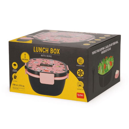 Lancheira Legami Gato Sushi 1.7L - Papelaria Encantada