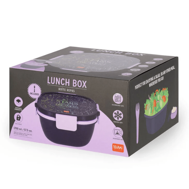 Lancheira Legami Stars 1.7L - Papelaria Encantada