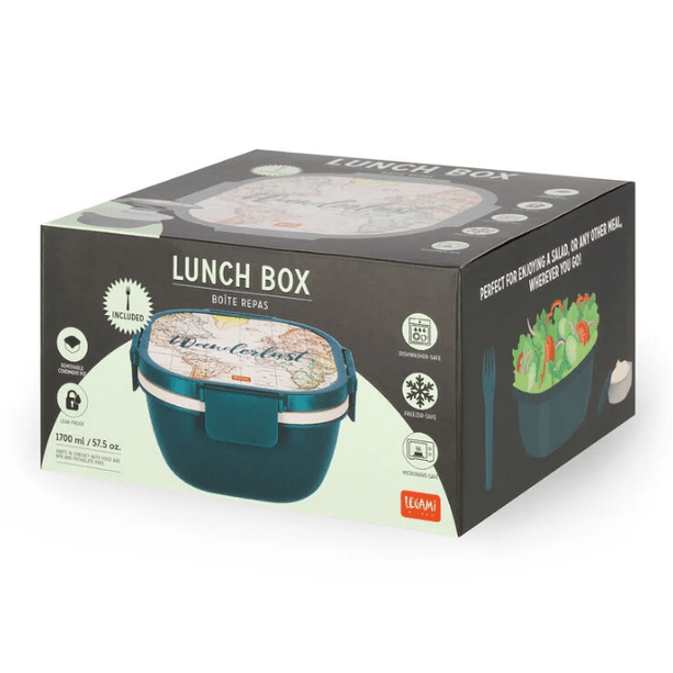 Lancheira Legami Travel 1.7L - Papelaria Encantada