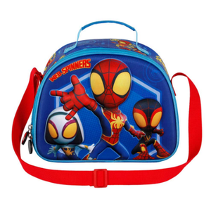Lancheira térmica 3D Spidey Spinners - Papelaria Encantada