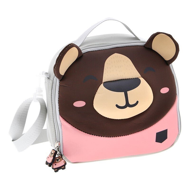 Lancheira térmica Aurea kids - Urso - Papelaria Encantada