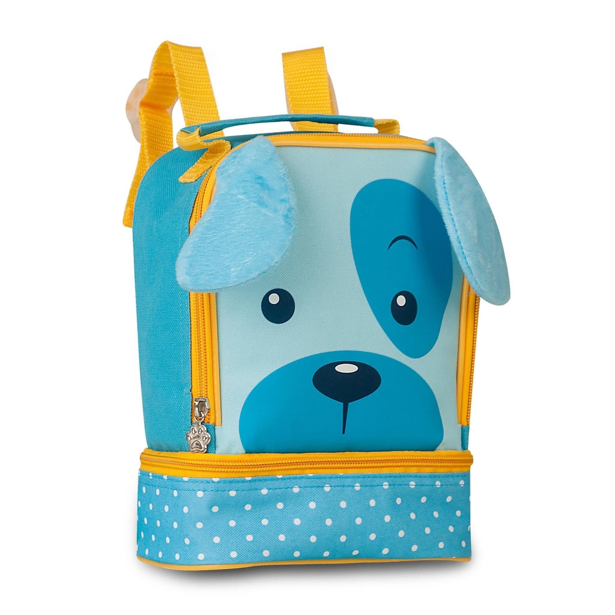 Lancheira térmica Cão Azul 22cm - Papelaria Encantada