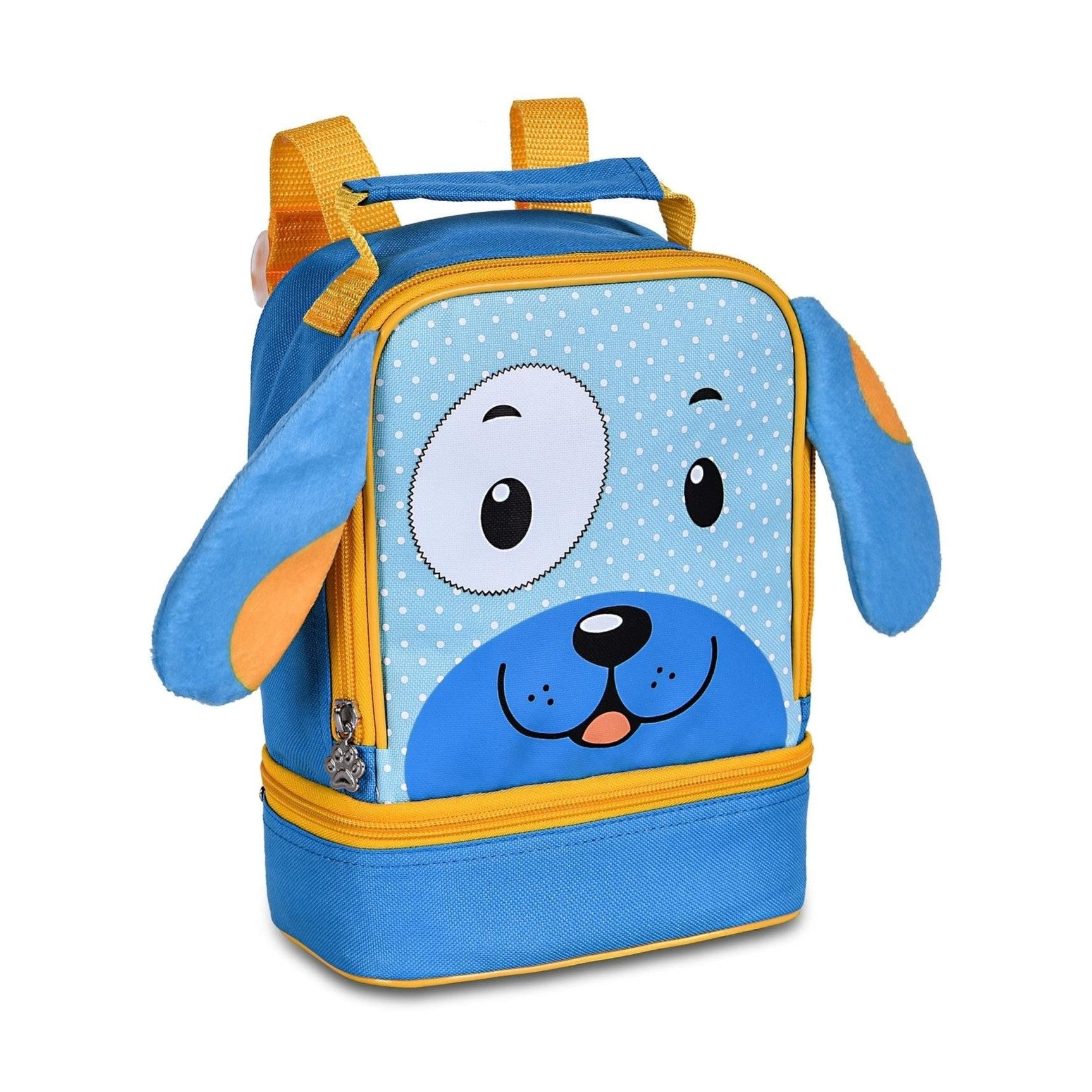 Lancheira térmica Cão Azul 22cm - Papelaria Encantada